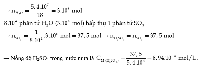 Sulfur và hợp chất của Sulfur lớp 11