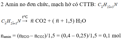 7 dạng bài tập về Amin trong đề thi Đại học (có lời giải) | Hóa học lớp 12