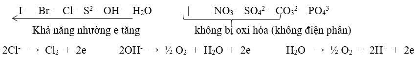 Các dạng bài toán điện phân và cách giải