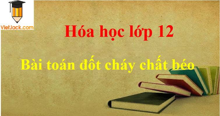 Các dạng bài toán đốt cháy chất béo và cách giải