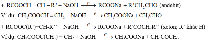 Các dạng bài toán thủy phân este đơn chức, mạch hở và cách giải