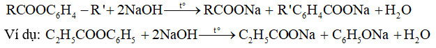 Các dạng bài toán thủy phân este đơn chức, mạch hở và cách giải