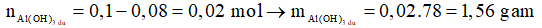 Các dạng toán về sự lưỡng tính của Al(OH)3 và cách giải