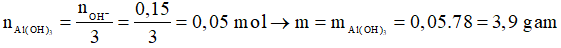 Các dạng toán về sự lưỡng tính của Al(OH)3 và cách giải