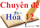 Chuyên đề Hóa học lớp 12 | Chuyên đề: Lý thuyết và Bài tập Hóa học 12 có đáp án