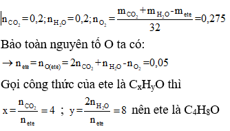 Phương pháp bảo toàn nguyên tố trong hóa học hữu cơ hay, chi tiết, có lời giải