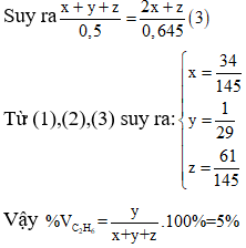 Phương pháp bảo toàn nguyên tố trong hóa học hữu cơ hay, chi tiết, có lời giải