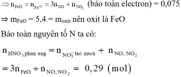 Phương pháp bảo toàn nguyên tố trong hóa học vô cơ hay, chi tiết, có lời giải