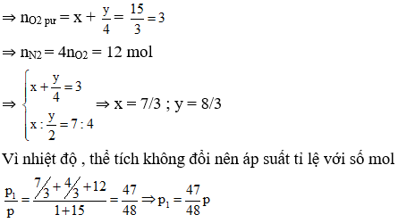 Phương pháp chọn đại lượng thích hợp trong hóa học cực hay, có lời giải