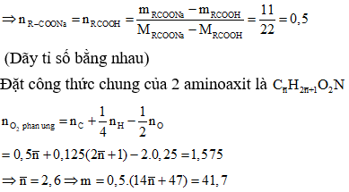 Phương pháp trung bình trong hóa học cực hay, chi tiết, có lời giải