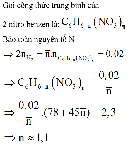 Phương pháp trung bình trong hóa học hữu cơ hay, chi tiết, có lời giải