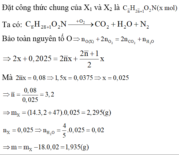 Phương pháp trung bình trong hóa học hữu cơ hay, chi tiết, có lời giải