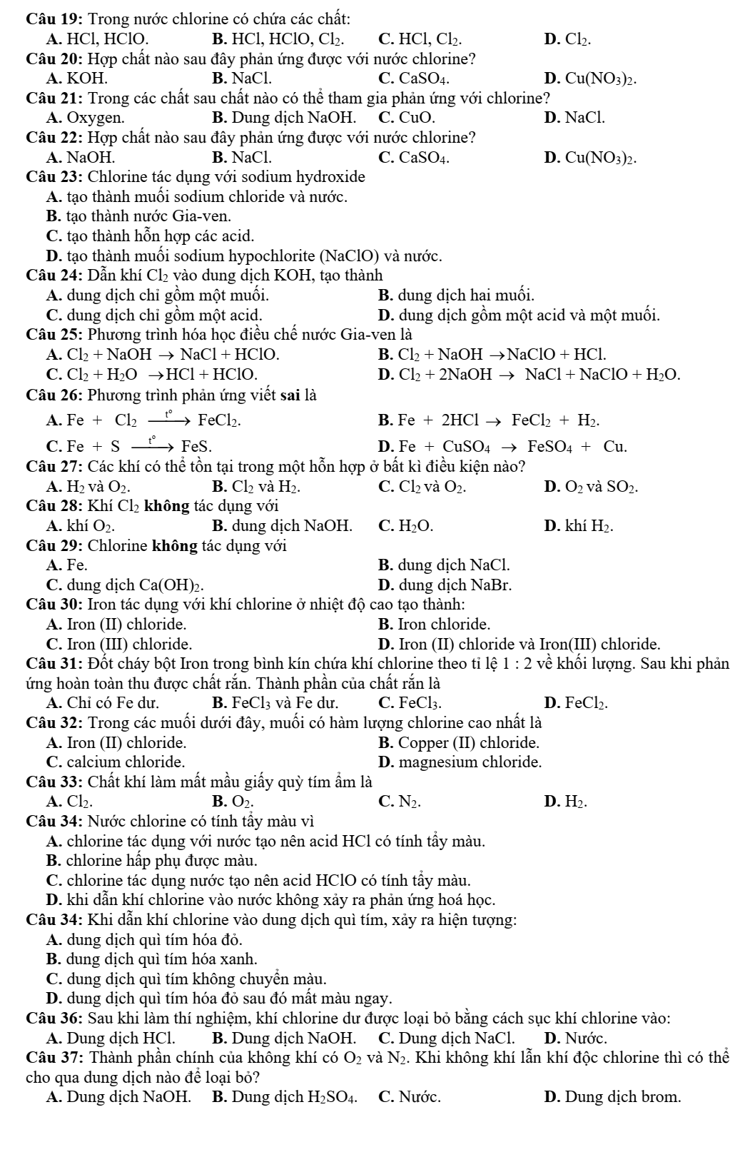 Chuyên đề bồi dưỡng HSG Hóa học 9 Phi kim (có lời giải)