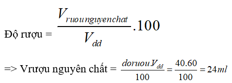 Trắc nghiệm Hóa 9 Bài 44 (có đáp án): Rượu etylic (phần 2)