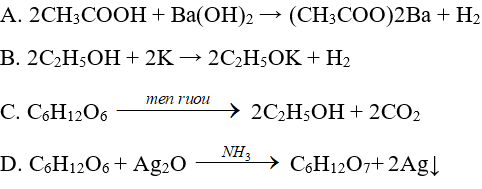 Trắc nghiệm Hóa 9 Trắc nghiệm Hóa 9 Bài 50 (có đáp án): Glucozơ (phần 2)