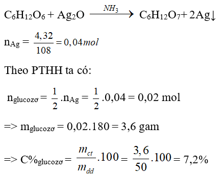 Trắc nghiệm Hóa 9 Trắc nghiệm Hóa 9 Bài 50 (có đáp án): Glucozơ (phần 2)