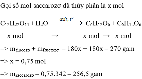 Trắc nghiệm Hóa 9 Bài 51 (có đáp án): Saccarozơ (phần 2)