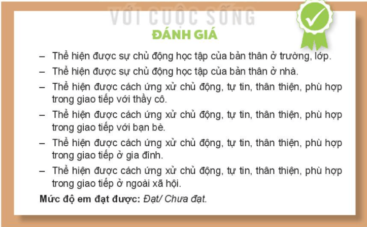 Hoạt động 7 trang 31 HĐTN lớp 10 - Kết nối tri thức