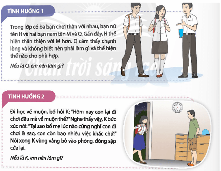 HĐTN 11 Chân trời sáng tạo Chủ đề 2: Tự tin và thích ứng với sự thay đổi | Giải Hoạt động trải nghiệm 11