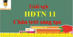 Hoạt động trải nghiệm 11 Chân trời sáng tạo | Giải bài tập HĐTN 11 (hay, ngắn gọn) | Soạn HĐTN 11 Chân trời sáng tạo