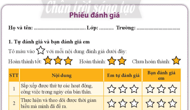 Hoạt động trải nghiệm lớp 3 Tuần 4 trang 14, 15 | Chân trời sáng tạo