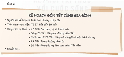 Hoạt động trải nghiệm lớp 5 Kết nối tri thức Tuần 19 (trang 52, 53, 54)