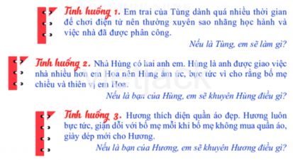 Bài 2: Giải quyết một số vấn đề nảy sinh trong gia đình