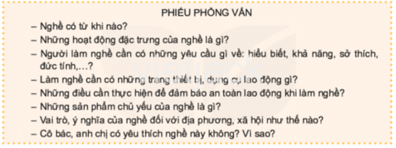 Bài 2: Khám phá nghề truyền thống ở nước ta