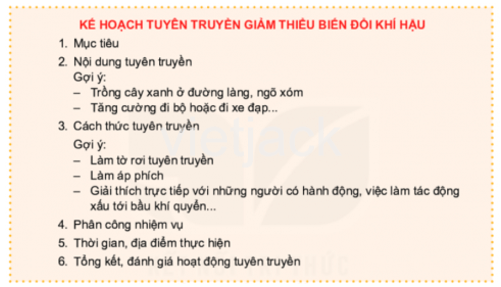 Bài 3: Ứng phó với biến đổi khí hậu