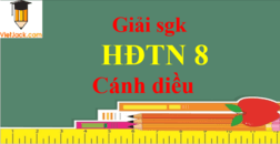 Hoạt động trải nghiệm 8 Cánh diều | Giải bài tập HĐTN 8 (hay, ngắn gọn) | Soạn HĐTN 8