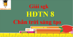 Hoạt động trải nghiệm 8 Chân trời sáng tạo | Giải bài tập HĐTN 8 (hay, ngắn gọn) | Soạn HĐTN 8