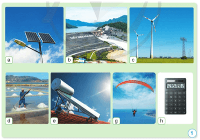 Khoa học lớp 5 Cánh diều Bài 6: Năng lượng mặt trời, năng lượng gió và năng lượng nước chảy