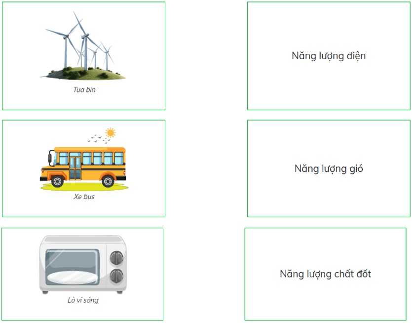 Trắc nghiệm Khoa học lớp 5 Chân trời sáng tạo Bài 6 (có đáp án): Năng lượng và vai trò của năng lượng