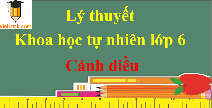 Lý thuyết Khoa học tự nhiên lớp 6 chi tiết | Cánh diều