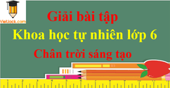 Khoa học tự nhiên lớp 6 Chân trời sáng tạo | Giải bài tập Khoa học tự nhiên lớp 6 Chân trời sáng tạo