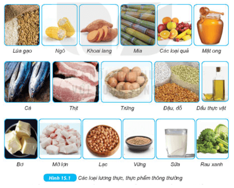 Một số lương thực, thực phẩm | Kết nối tri thức