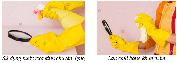 Sử dụng kính lúp