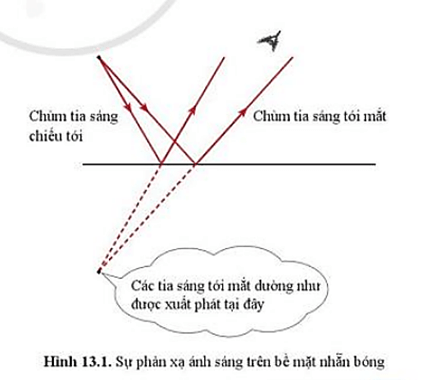 Lý thuyết KHTN 7 Cánh diều Bài 13: Sự phản xạ ánh sáng