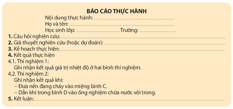 Lý thuyết KHTN 7 Chân trời sáng Bài 26: Thực hành về hô hấp tế bào ở thực vật thông qua sự nảy mầm của hạt | Khoa học tự nhiên 7