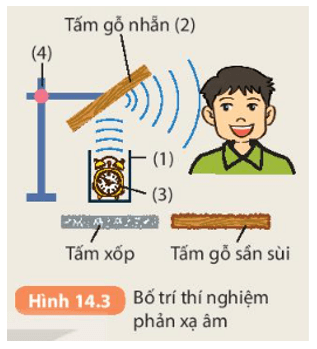 Rút ra nhận xét vật nào phản xạ âm tốt, vật nào phản xạ âm kém (ảnh 4)