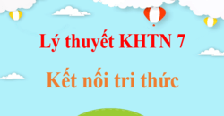 Lý thuyết KHTN 7 Kết nối tri thức (hay, ngắn gọn) | Kiến thức trọng tâm Khoa học tự nhiên 7