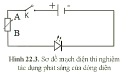 Chuẩn bị Hai pin (loại 1,5 V) và đế lắp pin các dây nối có chốt cắm công tắc biến trở con chạy