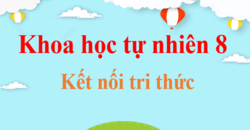 Khoa học tự nhiên 8 Kết nối tri thức | Giải bài tập KHTN 8 hay nhất, ngắn gọn | Soạn KHTN 8 Kết nối tri thức