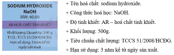 Lý thuyết KHTN 8 Kết nối tri thức Bài 1: Sử dụng một số hóa chất, thiết bị cơ bản trong phòng thí nghiệm 