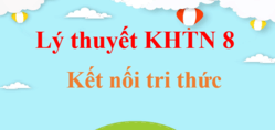 Lý thuyết KHTN 8 Kết nối tri thức (hay, ngắn gọn) | Kiến thức trọng tâm Khoa học tự nhiên 8