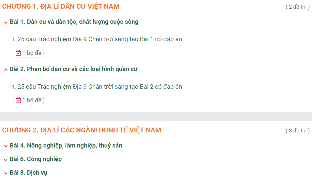 Học online Địa Lí 9 Chân trời sáng tạo (hiệu quả nhất)