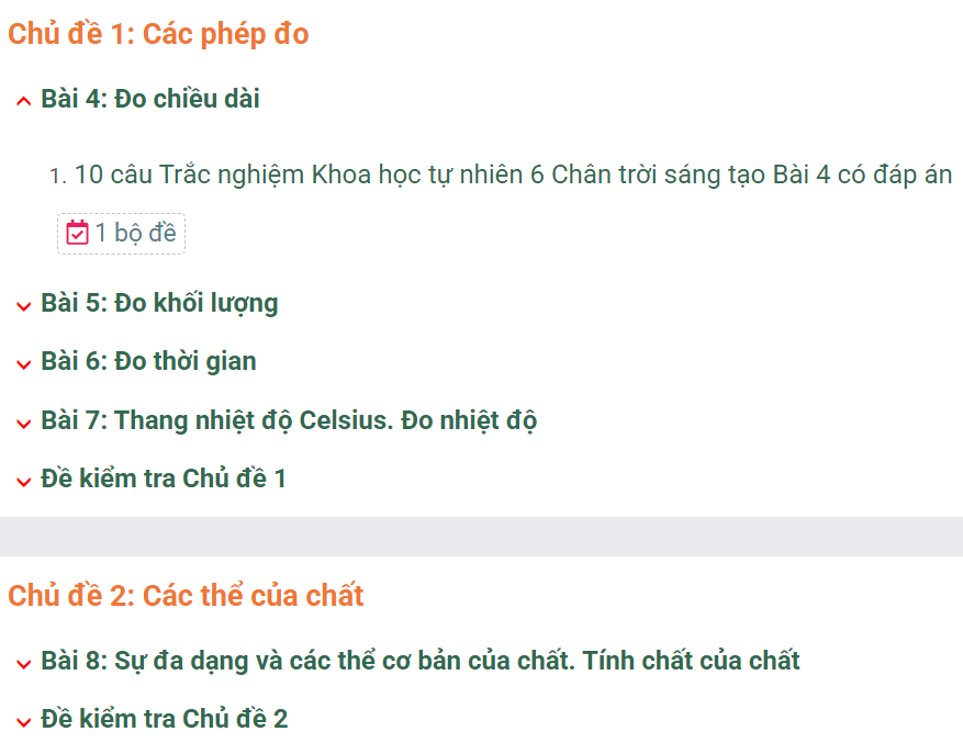 Học online Khoa học tự nhiên 6 Chân trời sáng tạo (hiệu quả nhất)