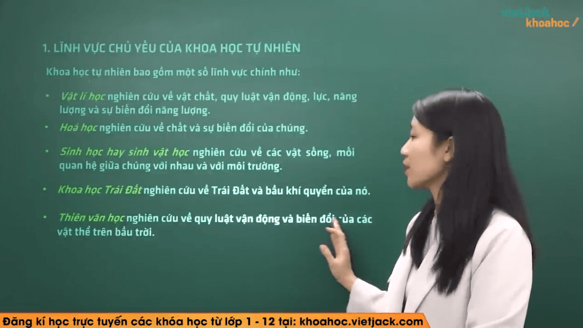 Học online Khoa học tự nhiên 6 Chân trời sáng tạo (hiệu quả nhất)