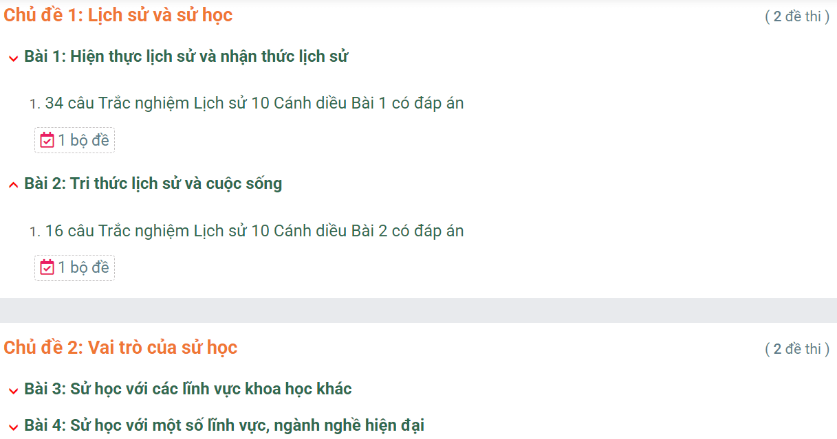 Học online Lịch Sử 10 Cánh diều (hiệu quả nhất)