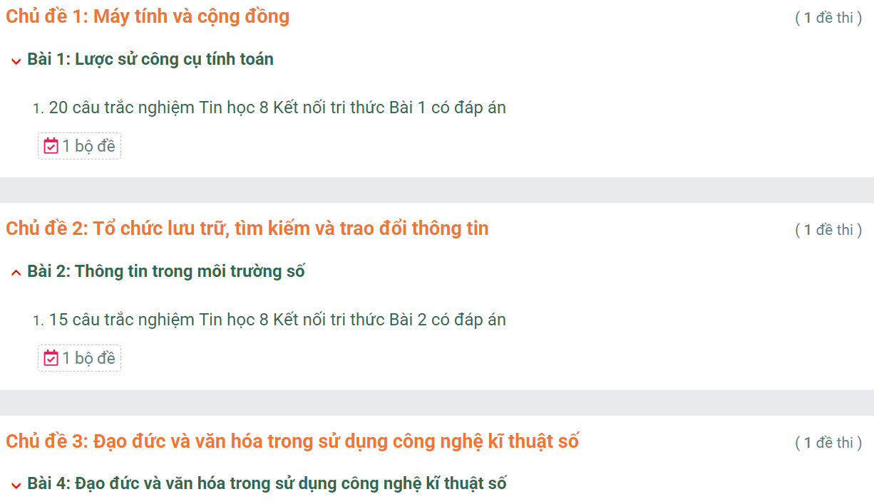 Học online Tin học 8 Kết nối tri thức (hiệu quả nhất)
